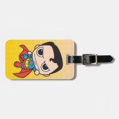 Mini Superman Flying Gepäckanhänger (Vorderseite horizontal)