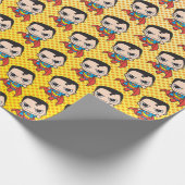 Mini Superman Flying Geschenkpapier (Ecke)