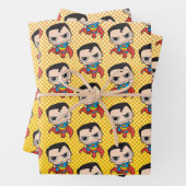 Mini Superman Flying Geschenkpapier Set (Beispiel)