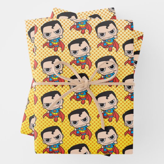 Mini Superman Flying Geschenkpapier Set (Beispiel)