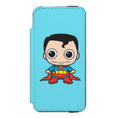 Mini Superman Incipio iPhone Geldbeutel-Hülle (Folio Vorderseite)