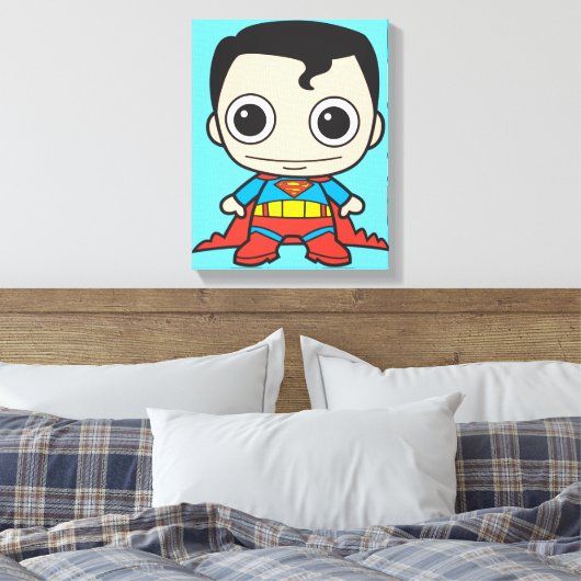 Mini Superman Leinwanddruck (Insitu (Schlafzimmer))