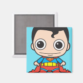 Mini Superman Magnet (Vorderseite/Rückseite)