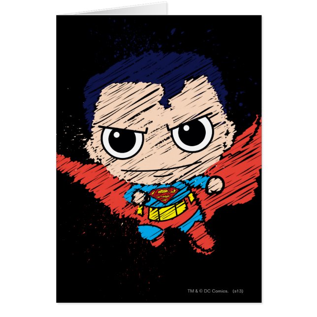 Mini Superman Sketch (Vorne)