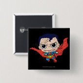 Mini-Superman-Sketch Button (Vorne & Hinten)