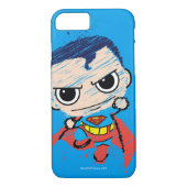 Mini Superman Sketch - Fliegen Case-Mate iPhone Hülle (Rückseite)