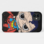 Mini Superman Sketch - Fliegen Case-Mate iPhone Hülle (Rückseite (Horizontal))