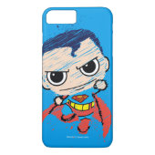 Mini Superman Sketch - Fliegen Case-Mate iPhone Hülle (Rückseite)