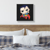 Mini Superman Sketch - Fliegen Leinwanddruck (Insitu (Schlafzimmer))