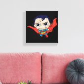 Mini Superman Sketch Leinwanddruck (Insitu (Wohnzimmer))