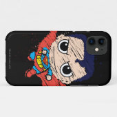 Mini Superman Skizze Case-Mate iPhone Hülle (Rückseite (Horizontal))