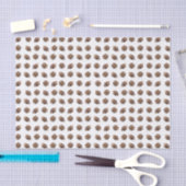 Mini Tannenzapfen-Muster Seidenpapier (Handwerk)