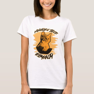 Mini-Tiger-Royale Funny-Cat Lover Spaß T-Shirt