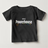 Mini Tiny Baby Powerhouse | Funny T - Shirt | DP7 (Vorderseite)
