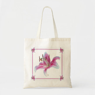 Mini Tiny Tasche Stargazer Lilies mit Ihrem Namen