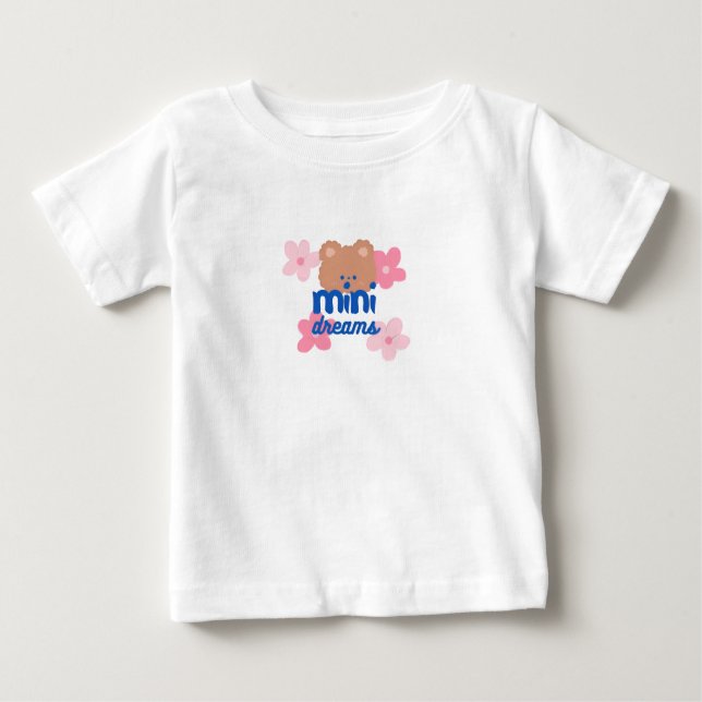 Mini-Träume Baby T-shirt (Vorderseite)