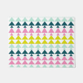 Mini Treppenstufe Muster Kunst im Hellen Urlaub Fa Fußmatte (Vorderseite)