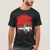 Mini Truck Kei Auto Japan Auto über Compact 4wd ab T-Shirt (Vorderseite)