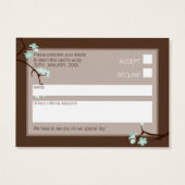 MINI UAWG REPLY CARD :: Kirschblüten 4L (Rückseite)