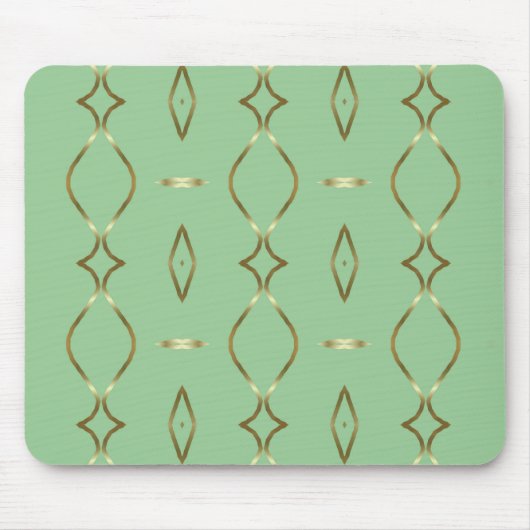 Mini- und Gold-Muster Mousepad (Vorne)