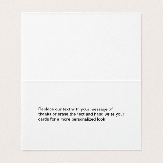 Mini Vielen Dank, Cards Logo Template Style (Innenseite Aufgefaltet)