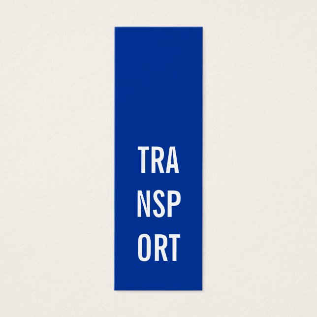 Mini Visitenkarten (Vorderseite)