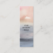 Mini-Vorlage für anpassbares Lesezeichen Mini Visitenkarte (Vorderseite)