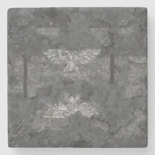 Mini-Wargaming-Schlachtfeld-Untersetzer Steinuntersetzer (Vorderseite)