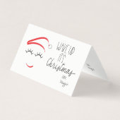 MINI - Weck auf Weihnachten" Lashes (Vorderseite)