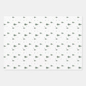 Mini-Weihnachtsbaumwrapping Paper Sheets Geschenkpapier Set (Vorderseite 2)