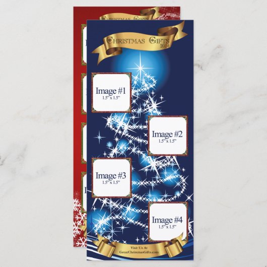 Mini-Weihnachtskatalog (Vorne/Hinten)