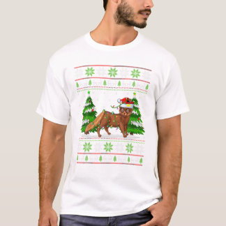 Mini Weihnachtslicht Xmas Ugly Sweater T-Shirt