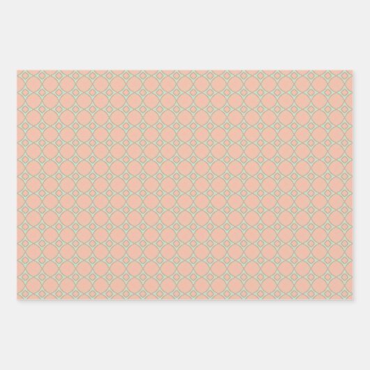 Mini Whirlwind Wrapping Paper Flat Sheet Set Geschenkpapier Set (Vorderseite)