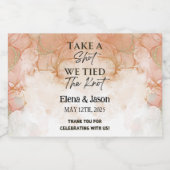Mini Whiskey Botlle Label - Liquor Label - Wedding Alkoholflaschenetikett (Einzelnes Label)