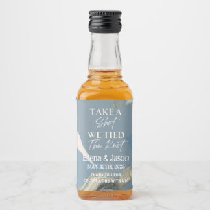 Mini Whiskey Flaschenetikett - Liköretikett - Hoch Alkoholflaschenetikett