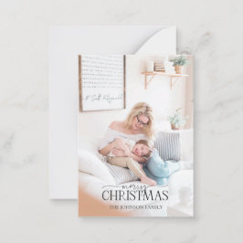 Mini Winter Pine Cone Berry Frohe Weihnachtsfest F Mitteilungskarte