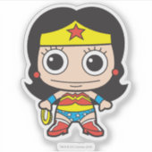 Mini Wonder Woman Aufkleber (Vorderseite)