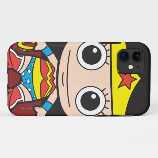 Mini Wonder Woman Case-Mate iPhone Hülle (Rückseite (Horizontal))