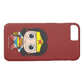 Mini Wonder Woman Case-Mate iPhone Hülle (Rückseite (Horizontal))
