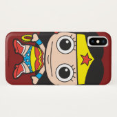 Mini Wonder Woman Case-Mate iPhone Hülle (Rückseite (Horizontal))