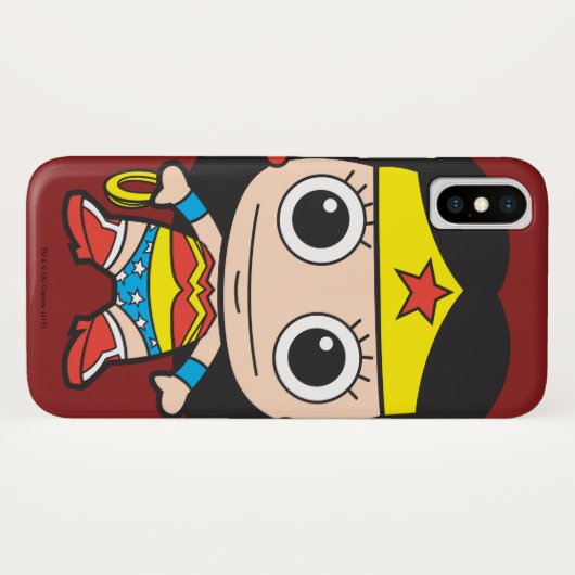 Mini Wonder Woman Case-Mate iPhone Hülle (Rückseite (Horizontal))