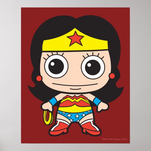 Mini Wonder Woman Poster (Vorne)