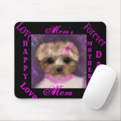 MINI YORKIE POO MOUSEPAD (Mit Mouse)