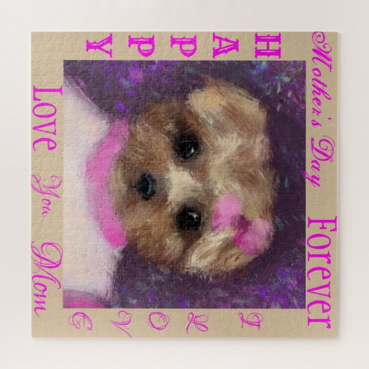 MINI YORKIE POO PUZZLE (Horizontal)