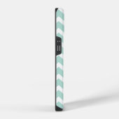 Mini-Zickzack-Monogramm iPhone Hülle (Rechte Seite)