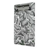 Mini-Zwischenablage für graues Liquid-Notebook Mini Klemmbrett (Gewinkelt2)
