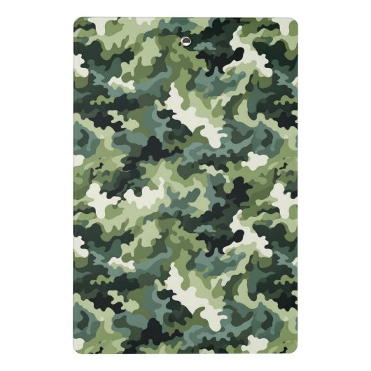 Mini-Zwischenablage - Militärische Camouflage Mini Klemmbrett (Rückseite)