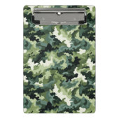 Mini-Zwischenablage - Militärische Camouflage Mini Klemmbrett (Vorderseite)