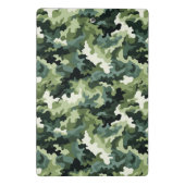 Mini-Zwischenablage - Militärische Camouflage Mini Klemmbrett (Rückseite)