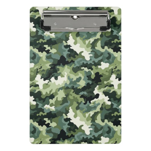 Mini-Zwischenablage - Militärische Camouflage Mini Klemmbrett (Vorderseite)